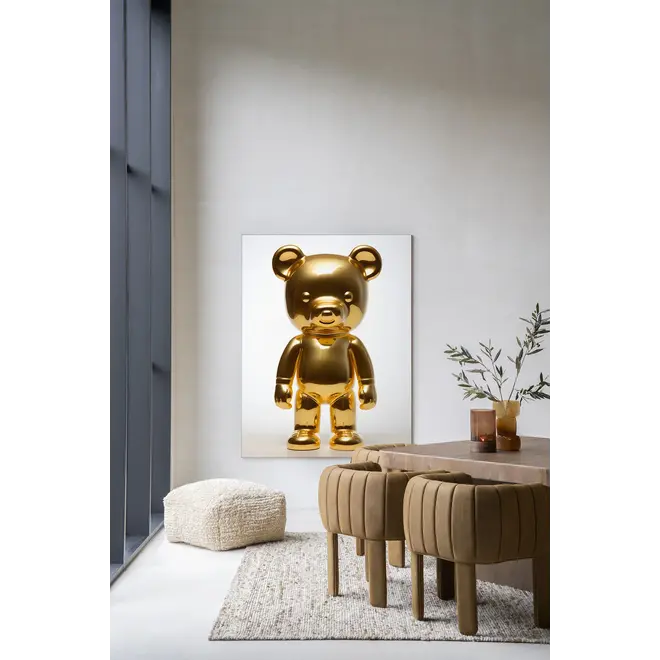 Urban Cotton Wandkleed Golden Teddybear