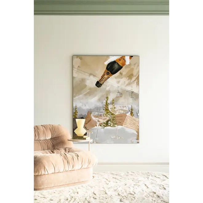 Urban Cotton Wandkleed Winter Champagne