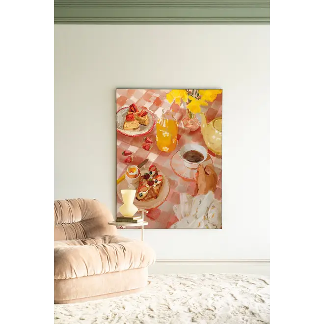 Urban Cotton Wandkleed Spring Breakfast