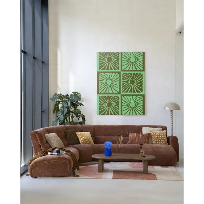 Urban Cotton Wandkleed Suns In Green