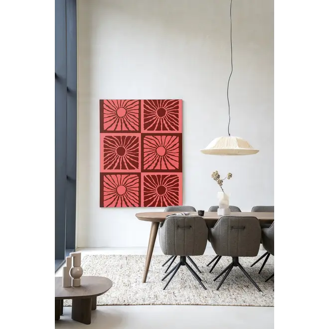Urban Cotton Wandkleed Suns In Pink