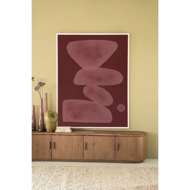 Urban Cotton Wandkleed Elementa Burgundy 1