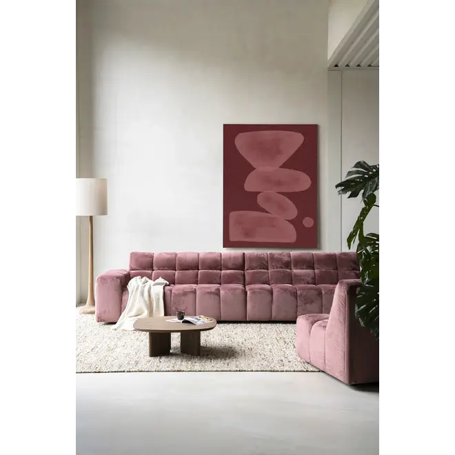 Urban Cotton Wandkleed Elementa Burgundy 1
