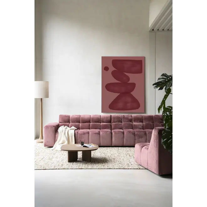 Urban Cotton Wandkleed Elementa Burgundy 2