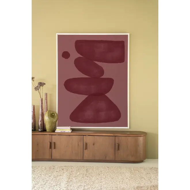 Urban Cotton Wandkleed Elementa Burgundy 2