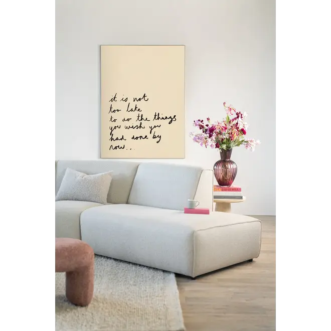 Urban Cotton Wandkleed Not Too Late