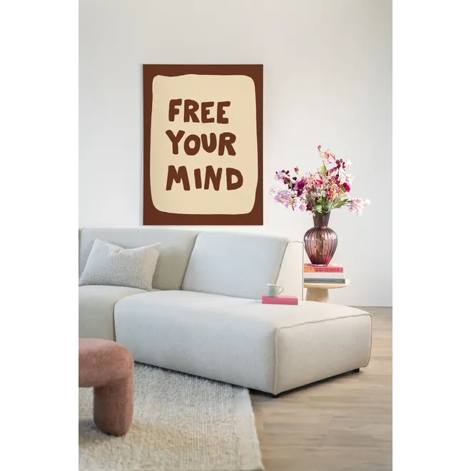 Urban Cotton Wandkleed Free Your Mind