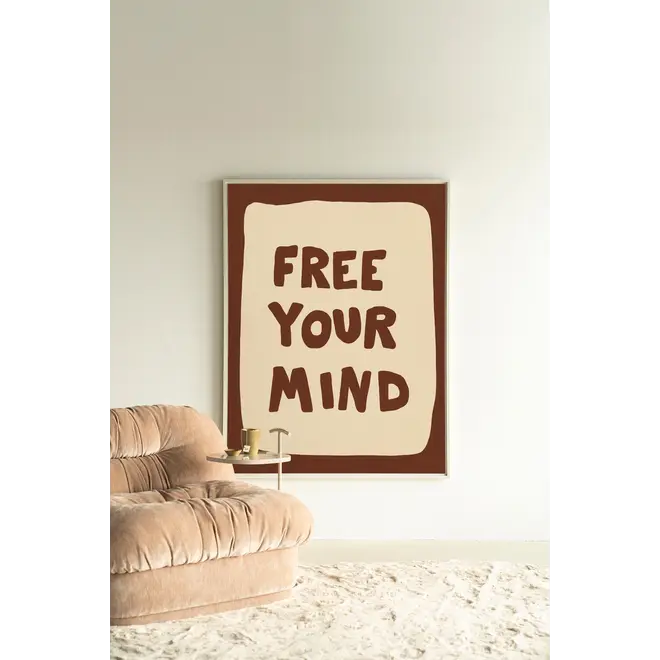 Urban Cotton Wandkleed Free Your Mind