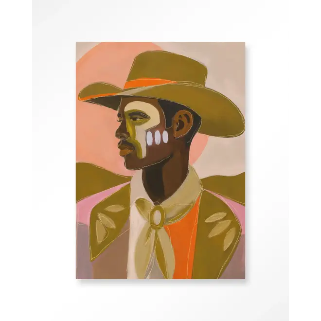 Urban Cotton Wandkleed Western Day