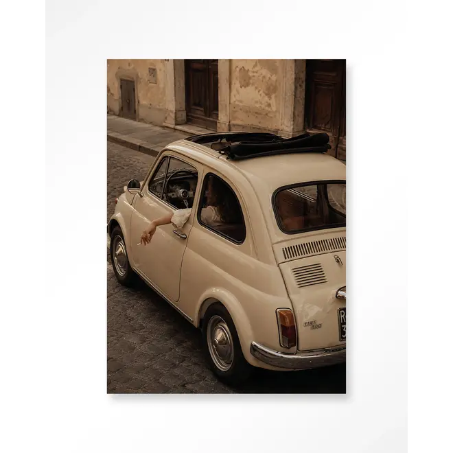 Urban Cotton Wandkleed Fiat Bambino Crema