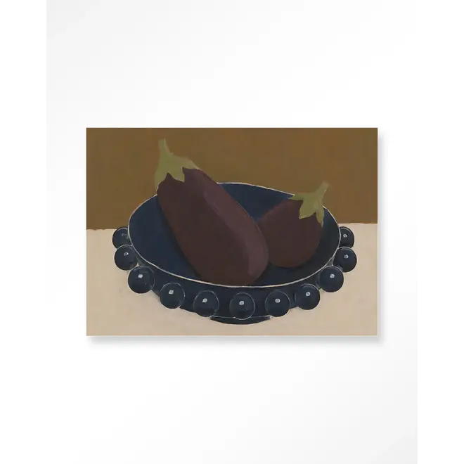 Urban Cotton Wandkleed Eggplant Bowl