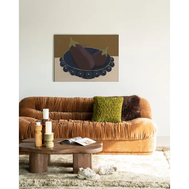 Urban Cotton Wandkleed Eggplant Bowl