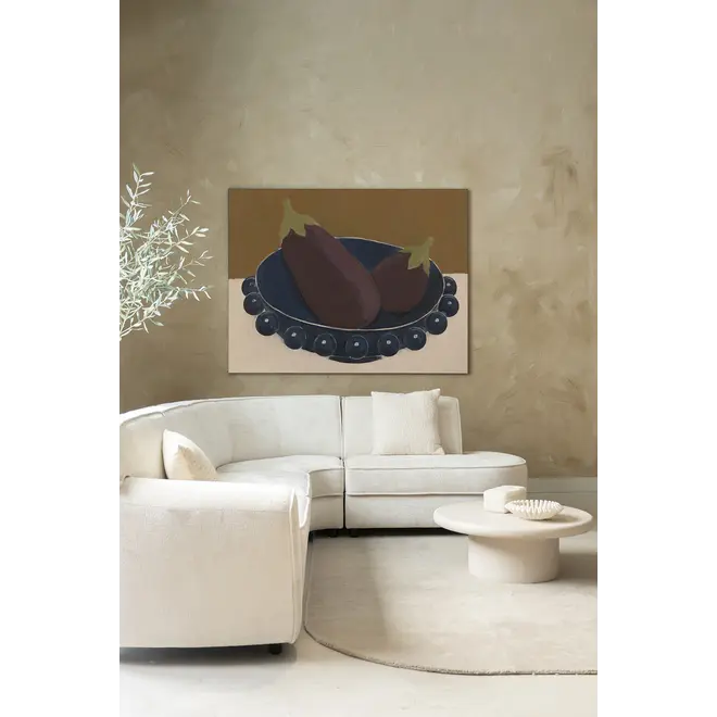 Urban Cotton Wandkleed Eggplant Bowl