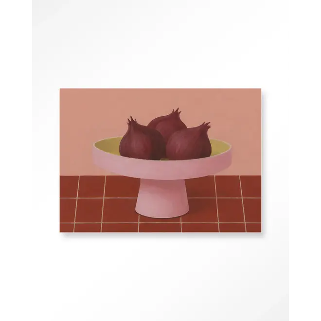 Urban Cotton Wandkleed Onions In A Bowl