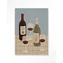 Urban Cotton Wandkleed Wine Time