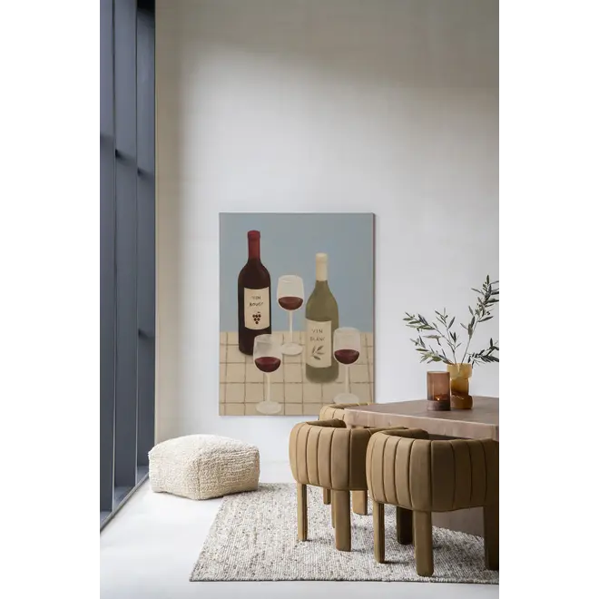 Urban Cotton Wandkleed Wine Time
