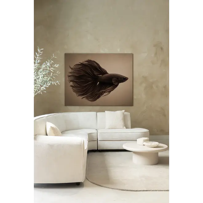 Urban Cotton Wandkleed Brown Fish