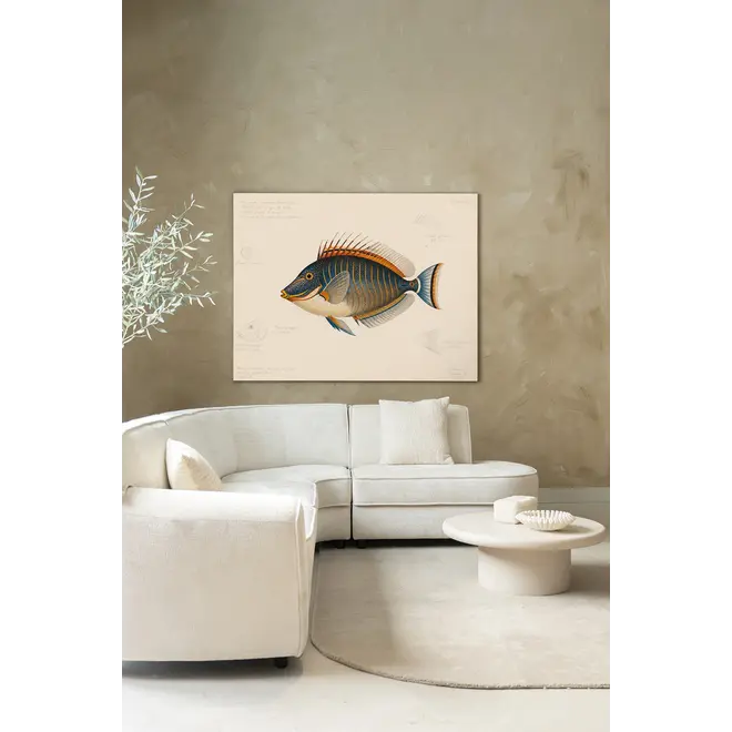 Urban Cotton Wandkleed Tropical Fish