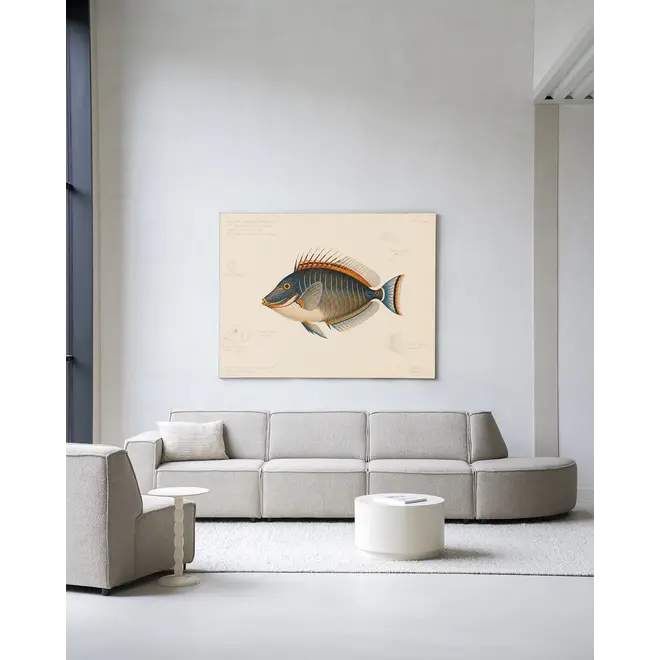 Urban Cotton Wandkleed Tropical Fish