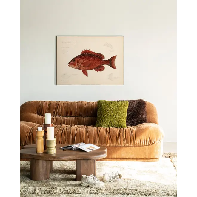 Urban Cotton Wandkleed Red Snapper