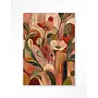 Urban Cotton Wandkleed Wild Bloom Red