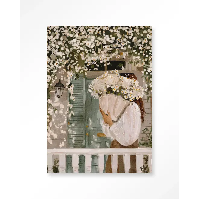 Urban Cotton Wandkleed White Spring