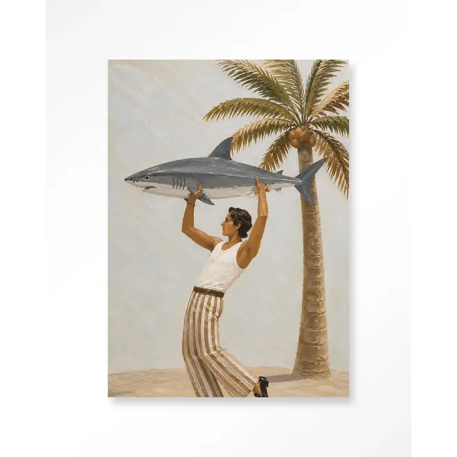 Urban Cotton Wandkleed Baby Shark