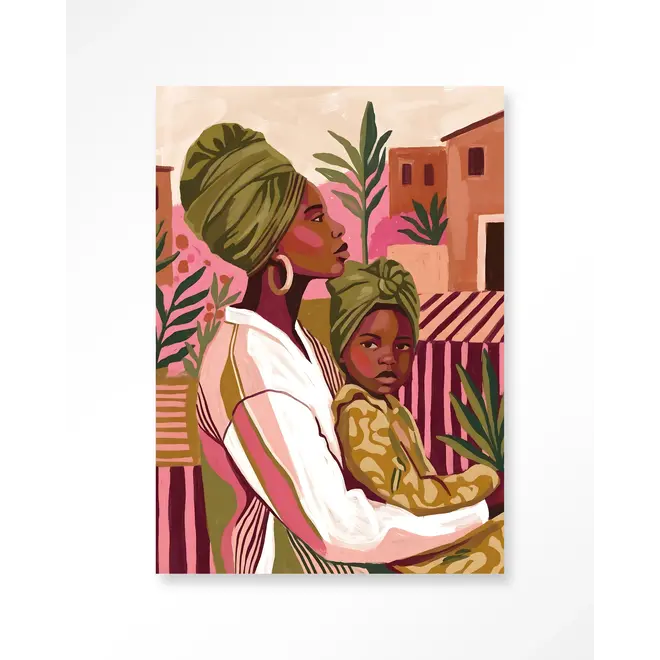 Urban Cotton Wandkleed Mother Love
