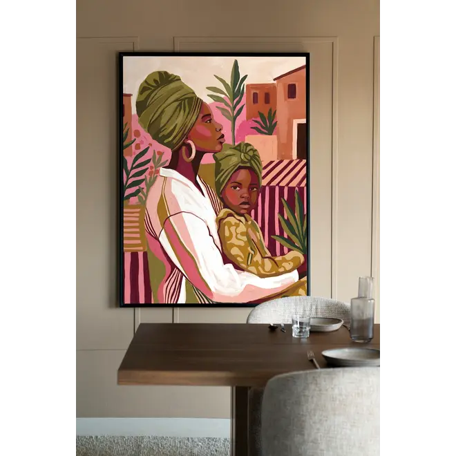 Urban Cotton Wandkleed Mother Love
