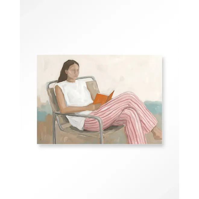 Urban Cotton Wandkleed Reading In Silence