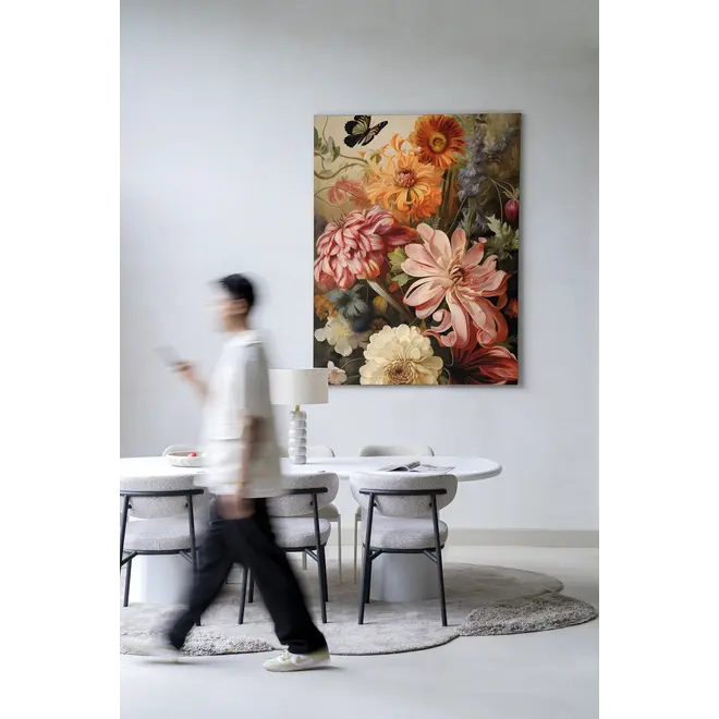 Urban Cotton Wandkleed Vintage Flowers
