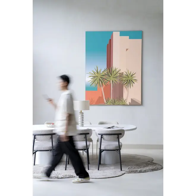Urban Cotton Wandkleed Tropical Place