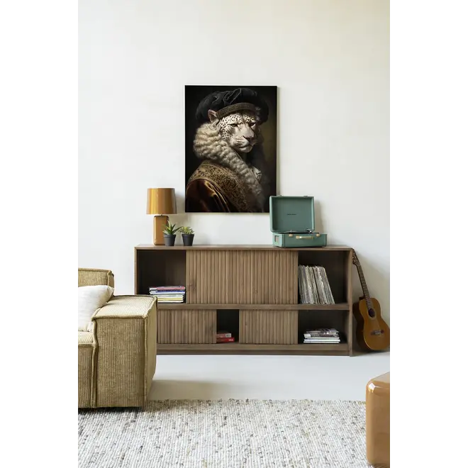 Urban Cotton Wandkleed Snow Leopard