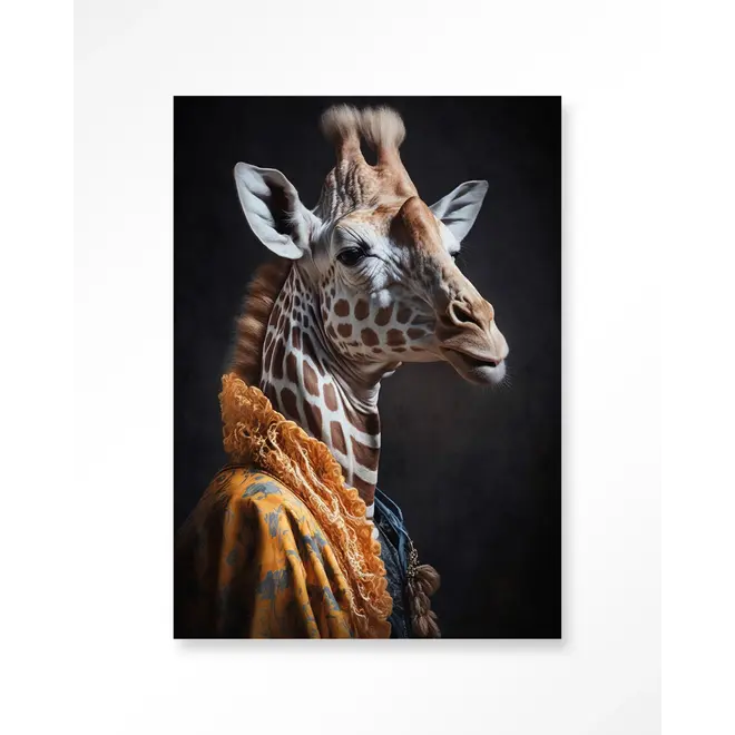 Urban Cotton Wandkleed Giraffe