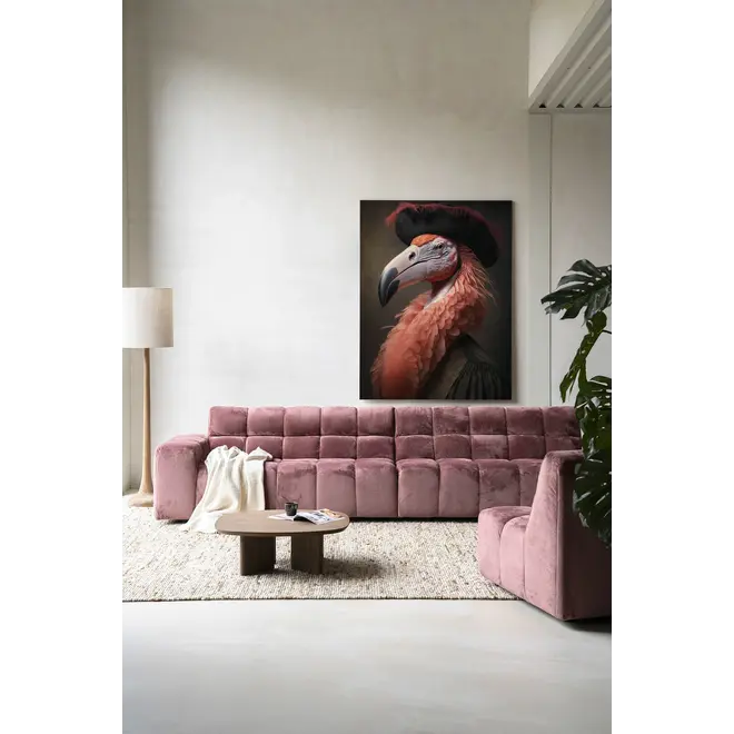 Urban Cotton Wandkleed Flamingo
