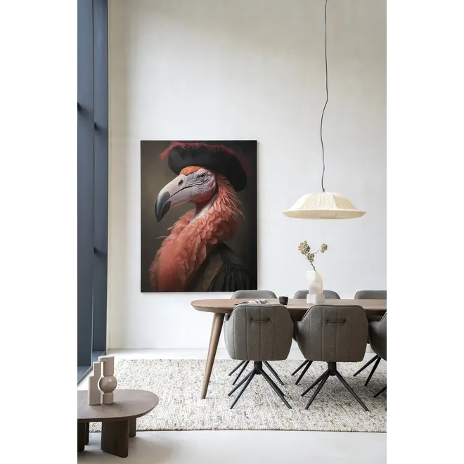 Urban Cotton Wandkleed Flamingo