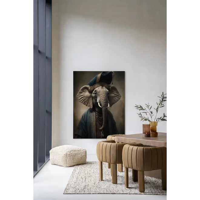 Urban Cotton Wandkleed Elephant