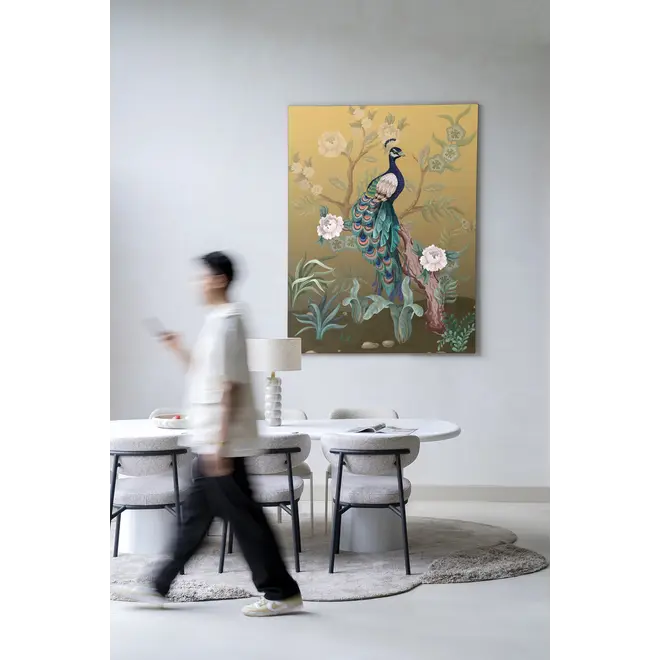 Urban Cotton Wandkleed Peacock