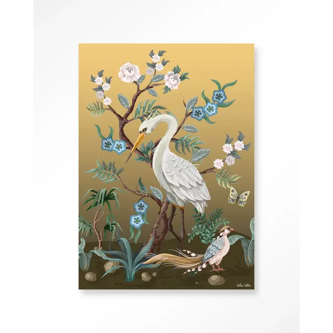 Urban Cotton Wandkleed Birds