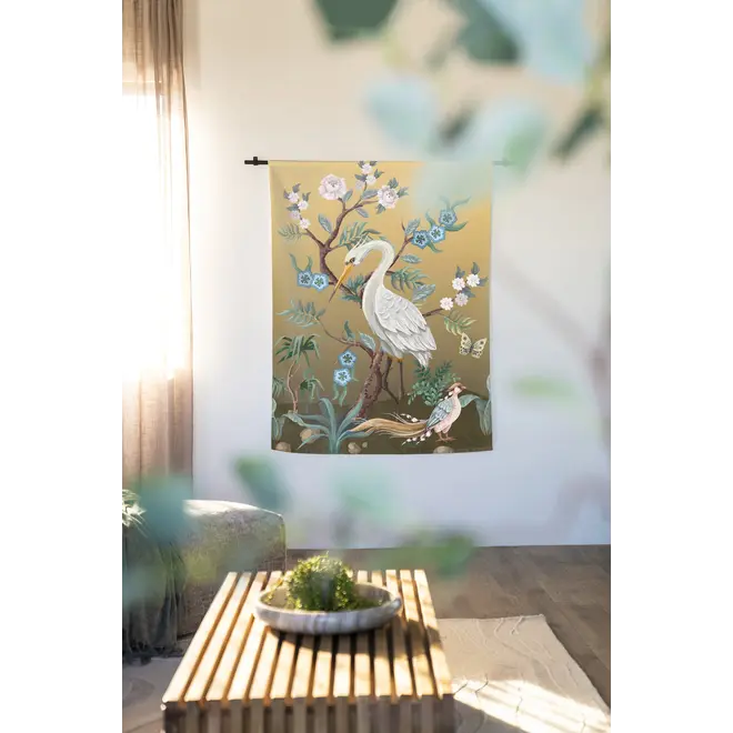 Urban Cotton Wandkleed Birds