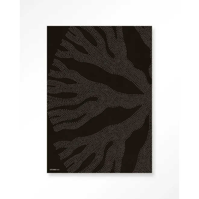 Urban Cotton Wandkleed Circle Dark