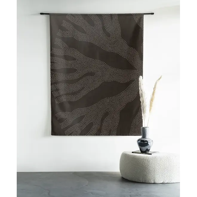 Urban Cotton Wandkleed Circle Dark