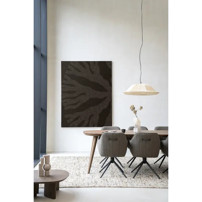 Urban Cotton Wandkleed Circle Dark