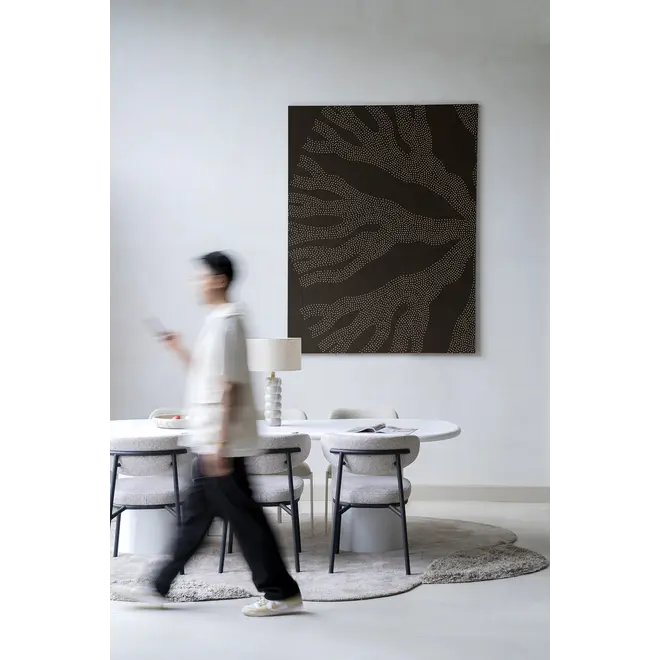 Urban Cotton Wandkleed Circle Dark