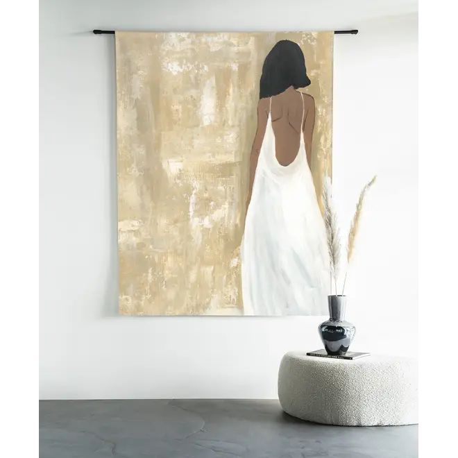 Urban Cotton Wandkleed She opened her heart