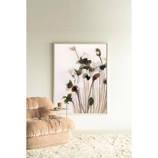 Urban Cotton Wandkleed Pastel Flowers 2