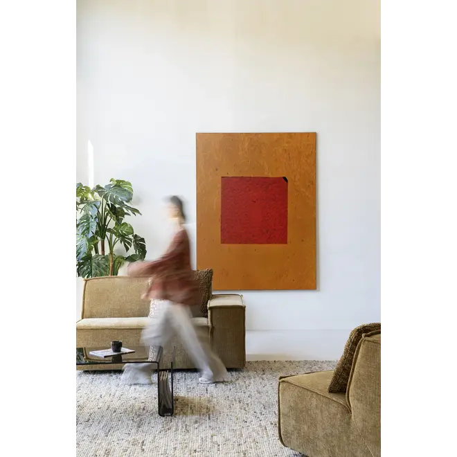 Urban Cotton Wandkleed Geen rood