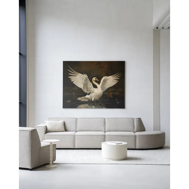 Urban Cotton Wandkleed Swan Lake