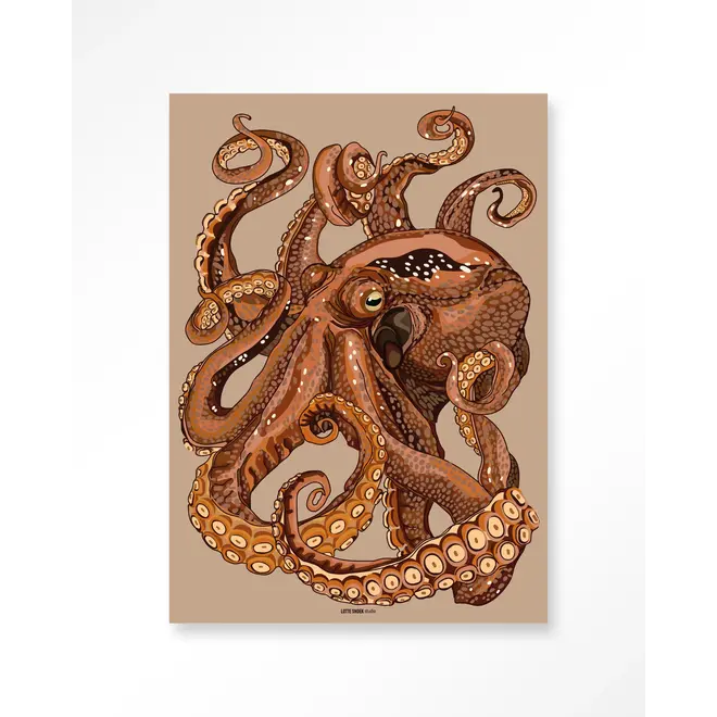 Urban Cotton Wandkleed Pulpo