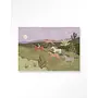 Urban Cotton Wandkleed Running Horses